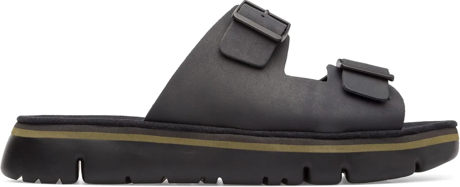 Сандалии Camper Women's Oruga Sandal-k100286 на плоской подошве, Black — фото 2
