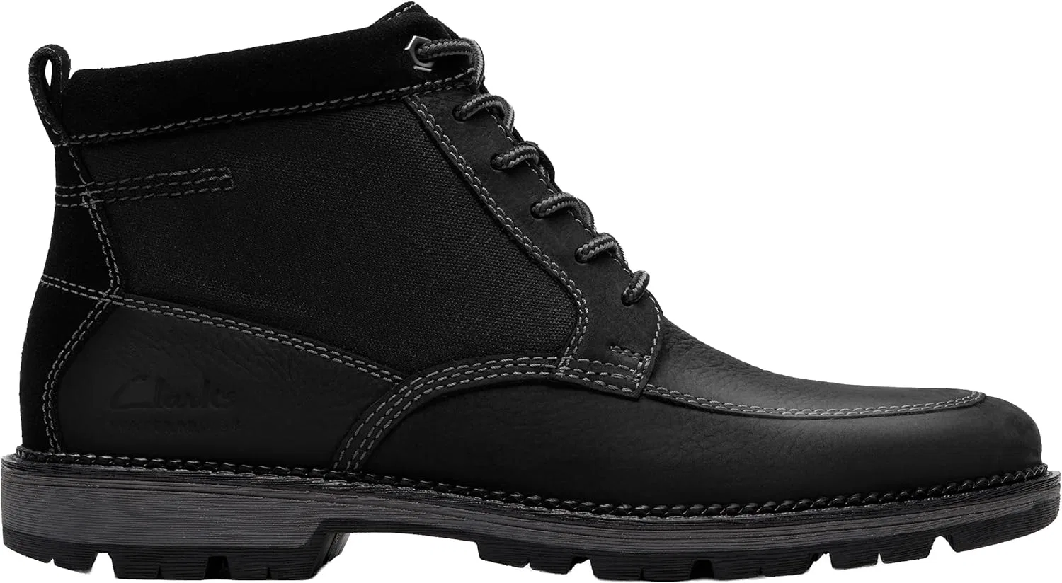 Мужские ботинки Clarks Maplewalk Rise Chukka, Black Leather
