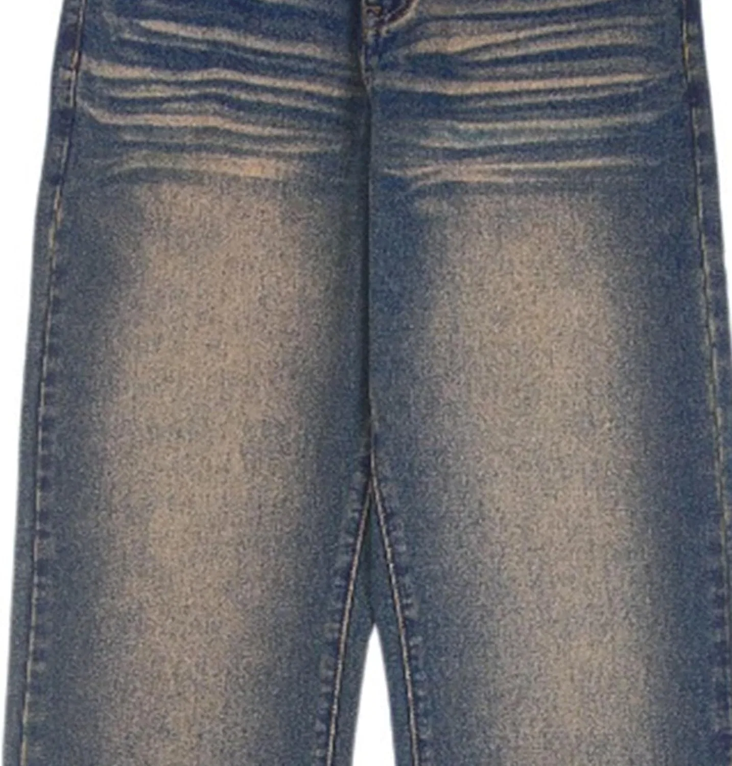 Джинсы Slim Fit Baggy Denim Pants Blue — фото 4
