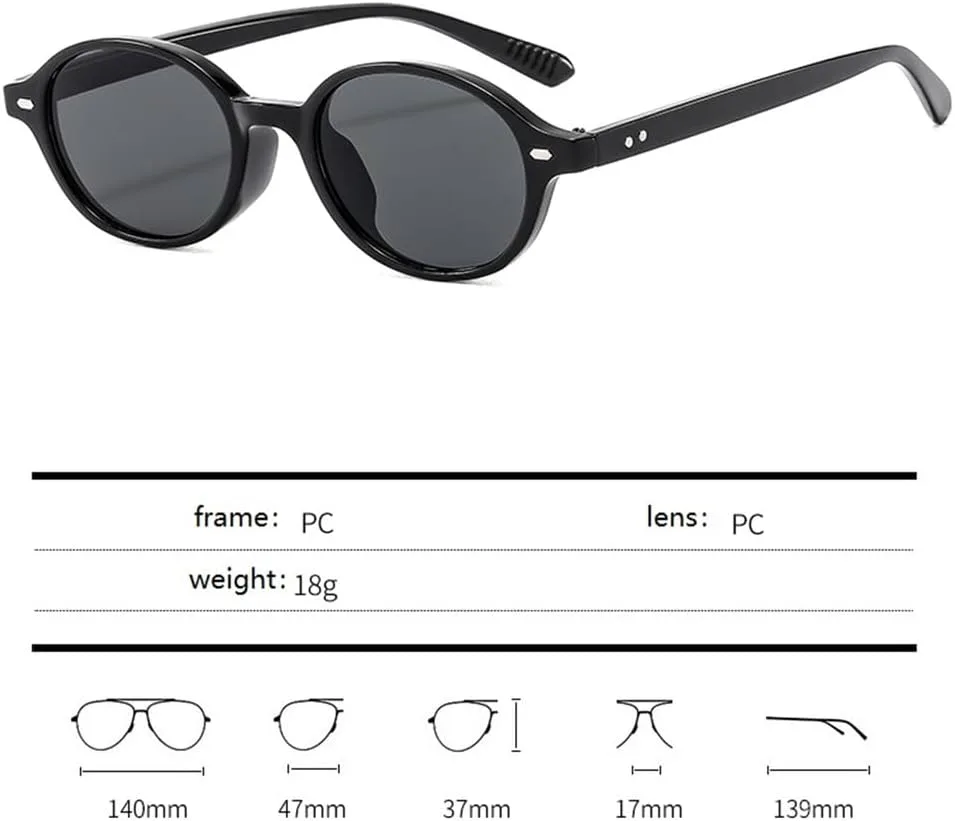 

Солнцезащитные очки UV400 с овальной оправой и заклепками, желейного цвета, для женщин и мужчин, для бега и занятий спортом на открытом воздухе UYPTK, Transparent