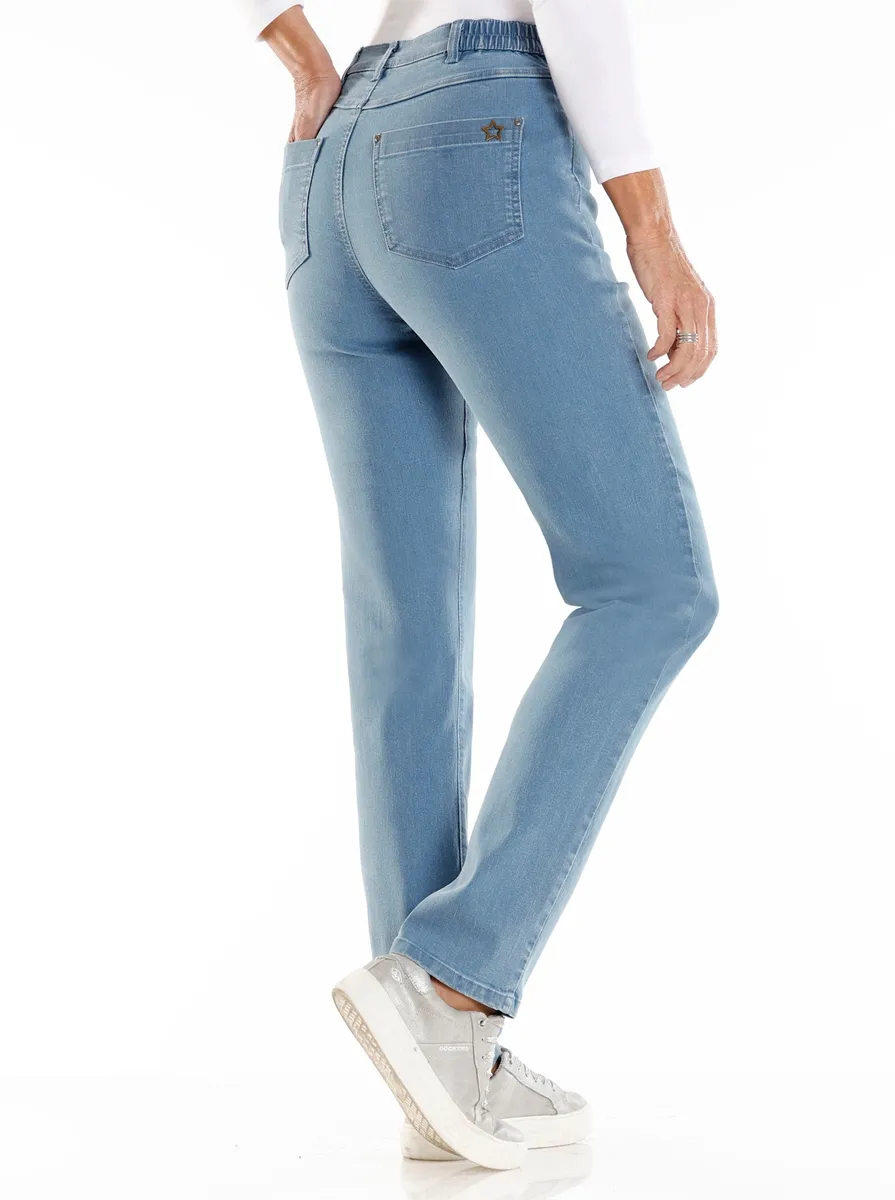 

Джинсы с 5 карманами Classic Basics (1 шт.), цвет Blue-Bleached