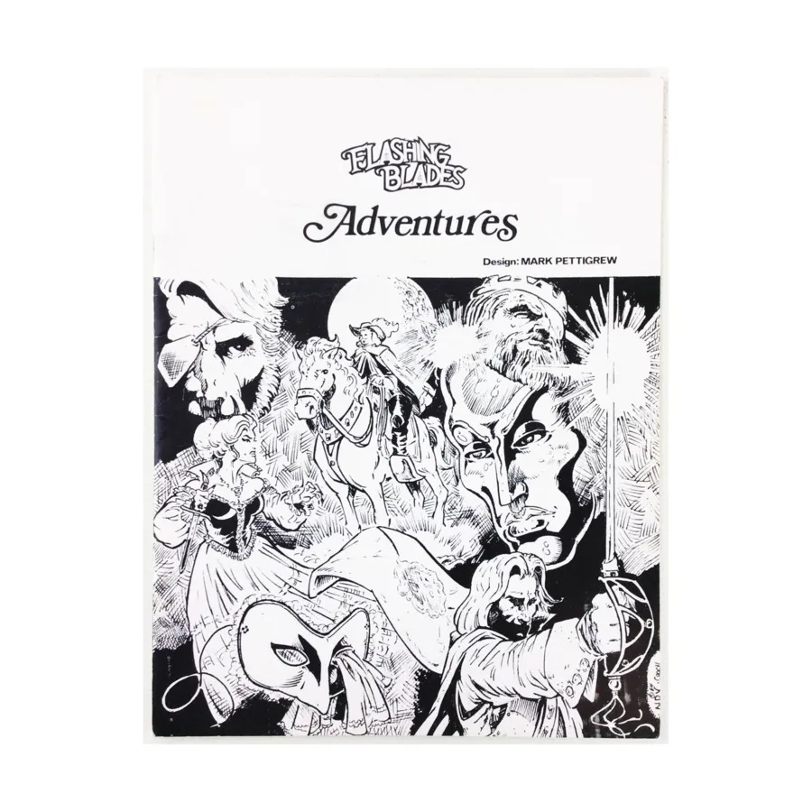 

Flashing Blades - Adventures Book Only!, Flashing Blades, мягкая обложка
