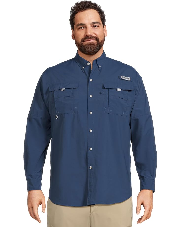 

Рубашка Columbia Big & Tall Bahama II Long, цвет Carbon 1