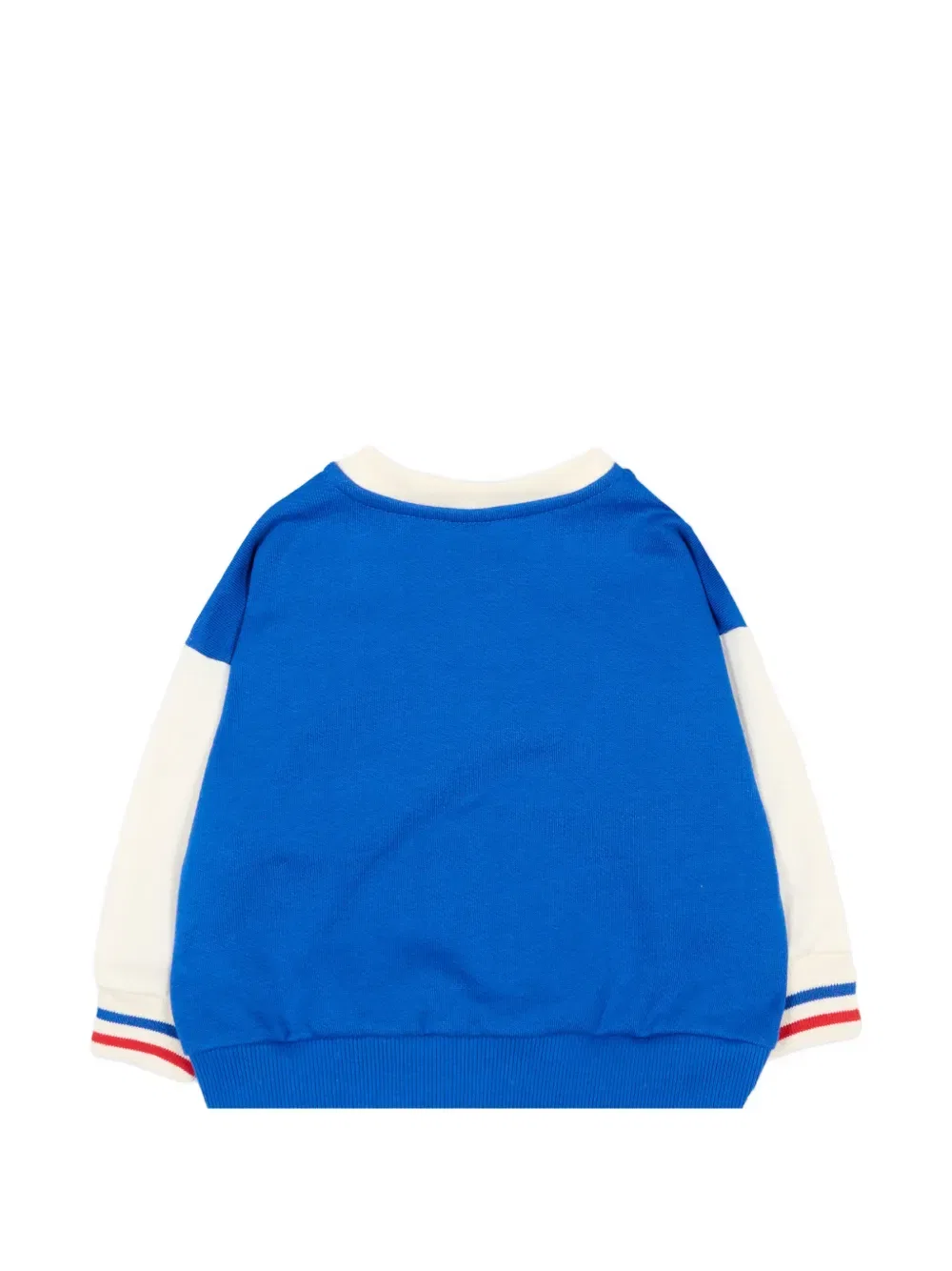 Куртка с аппликацией в виде логотипа, застегивающаяся на пуговицы Petit Bateau, синий — фото 2