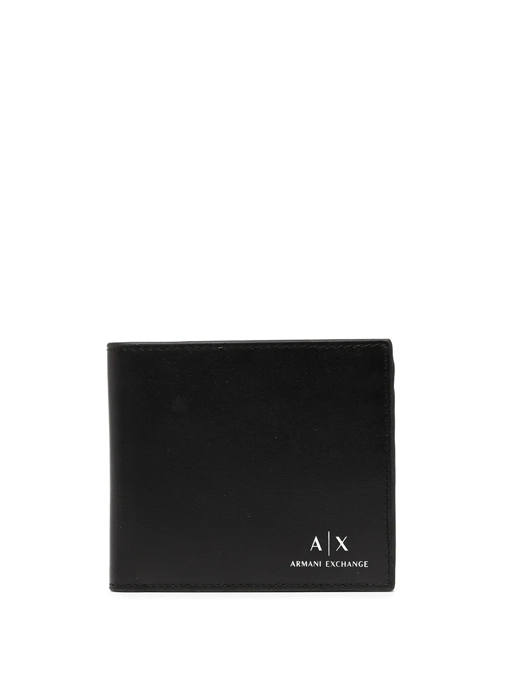 

Бумажник с логотипом Armani Exchange, черный