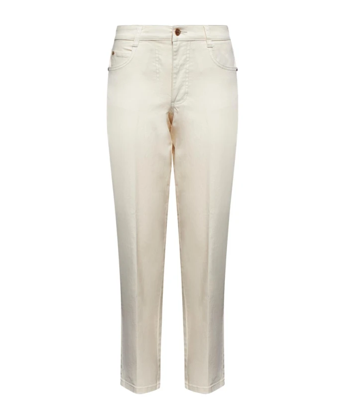 

Светлые джинсы с пятью карманами Silvian Heach, бежевый