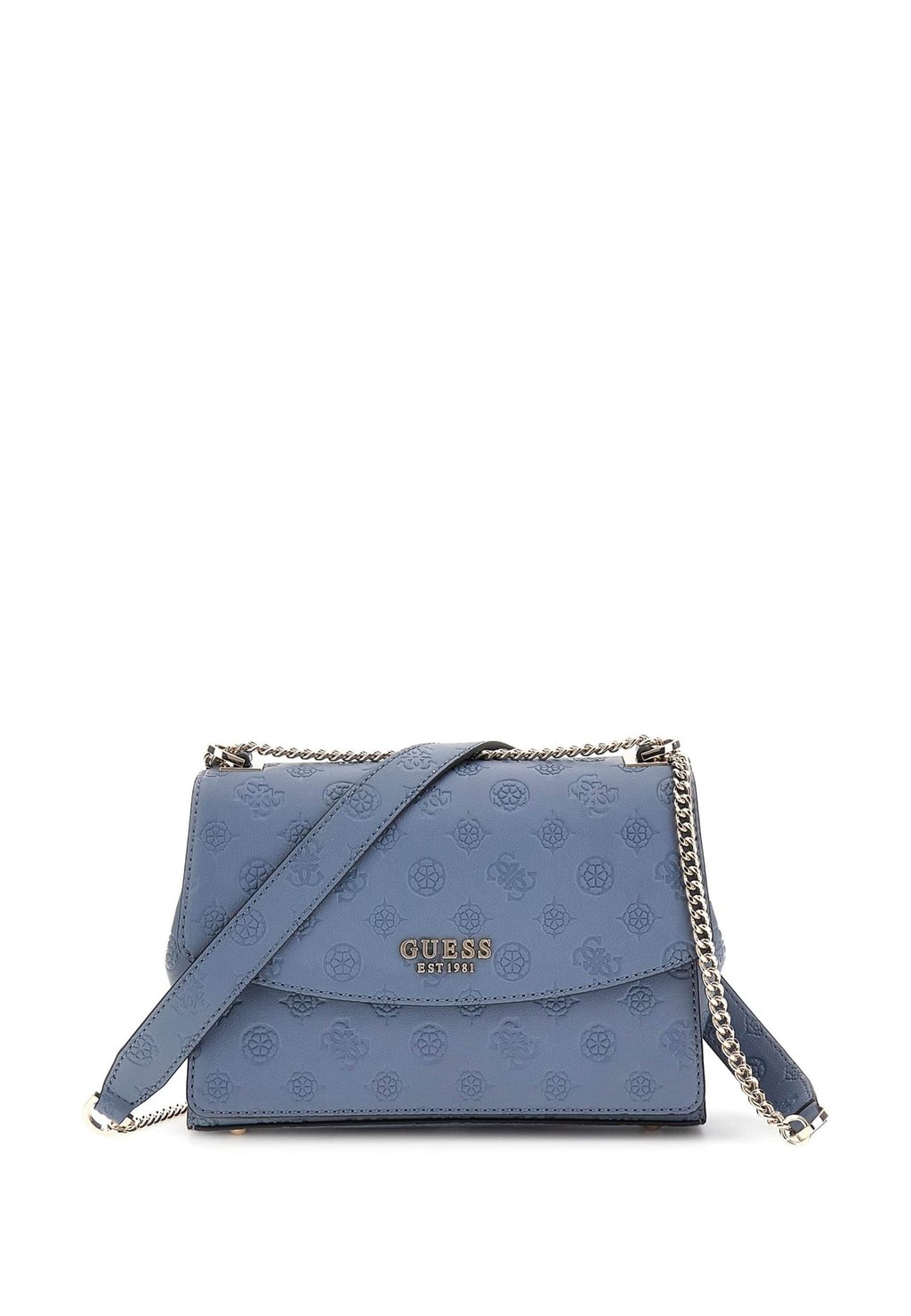 

Сумка через плечо PHOEBE 4G UND PEONY-LOGO Guess, светло-голубой