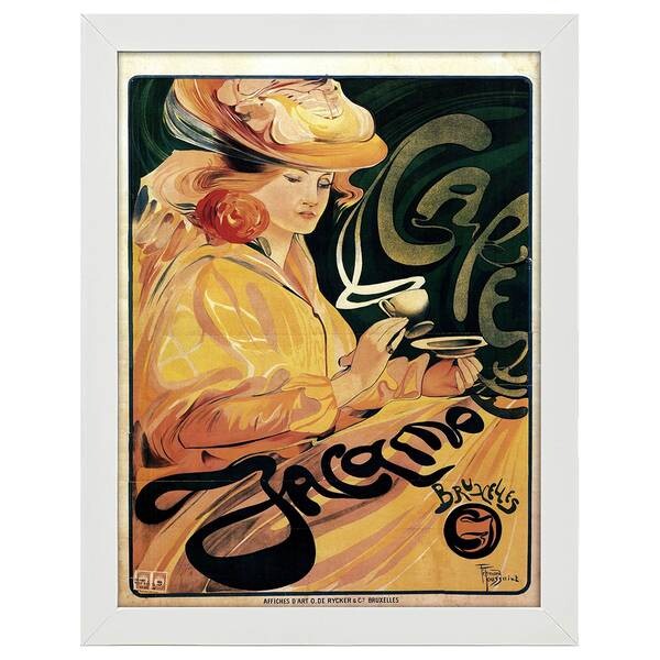

Рамка для фотографий LegendArte Poster Café Jacqmotte, белый