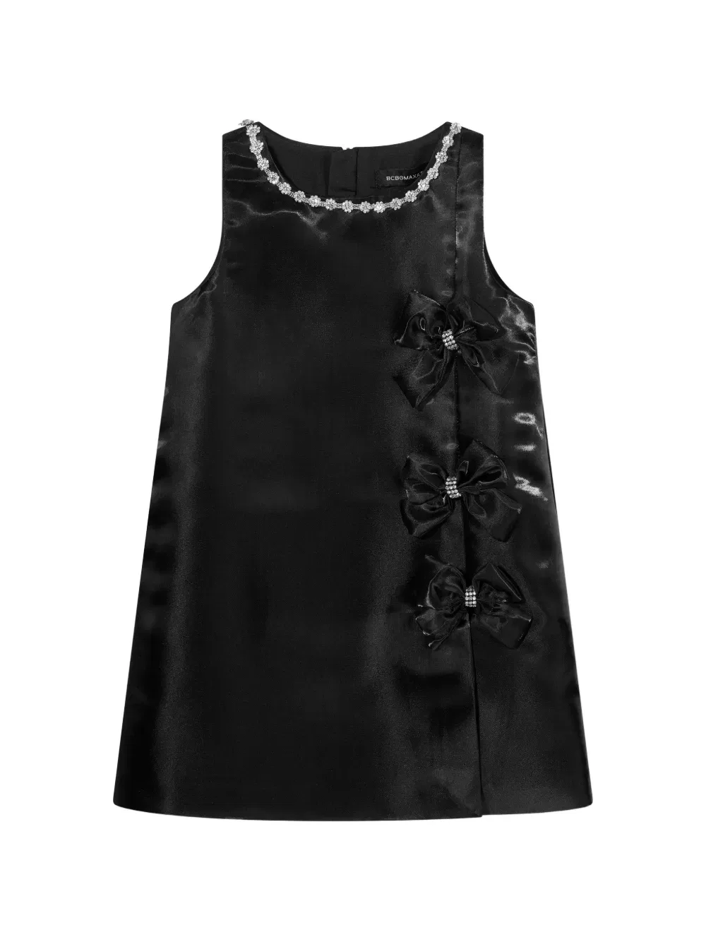 Платье, украшенное бантом Bcbg Kids, черный