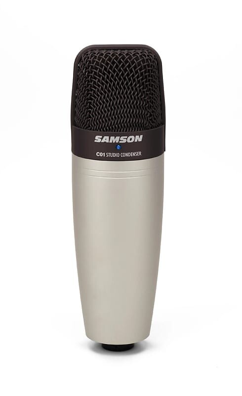 

Студийный конденсаторный микрофон Samson C01 Large Diaphragm Cardioid Condenser Microphone