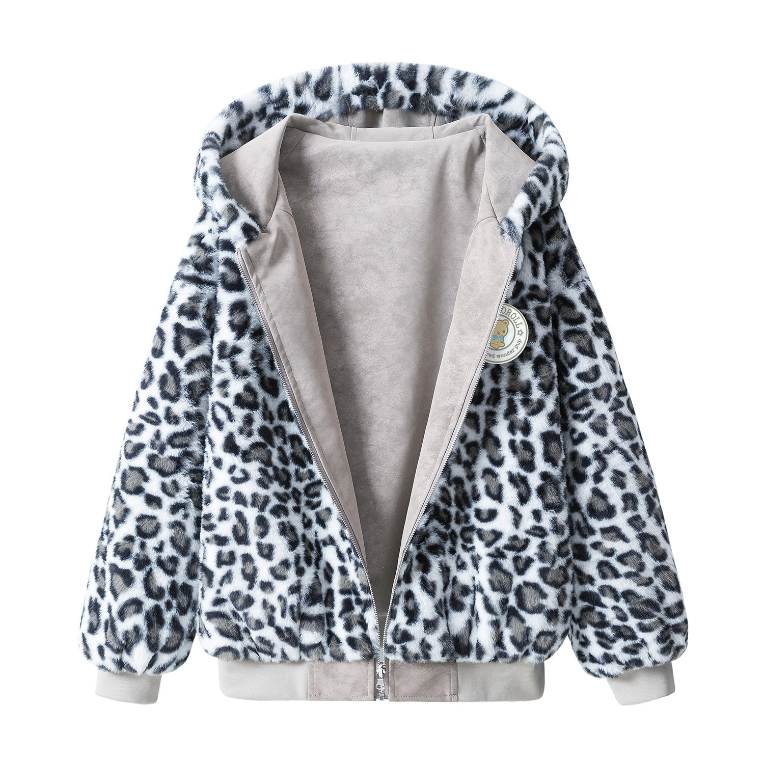 

Пальто Cinnamoroll Velvet feel, унисекс Sanrio, серый