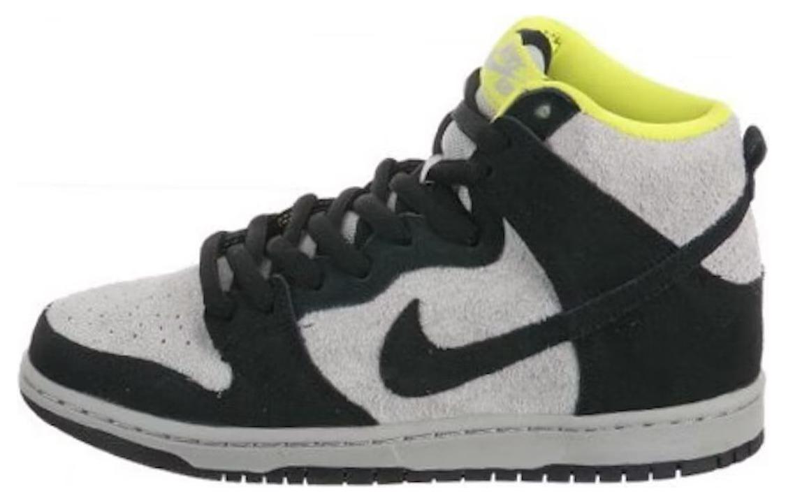 

Nike Dunk High Black Base Grey, серый черный