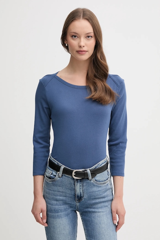 

Хлопковая водолазка United Colors Of Benetton, синий