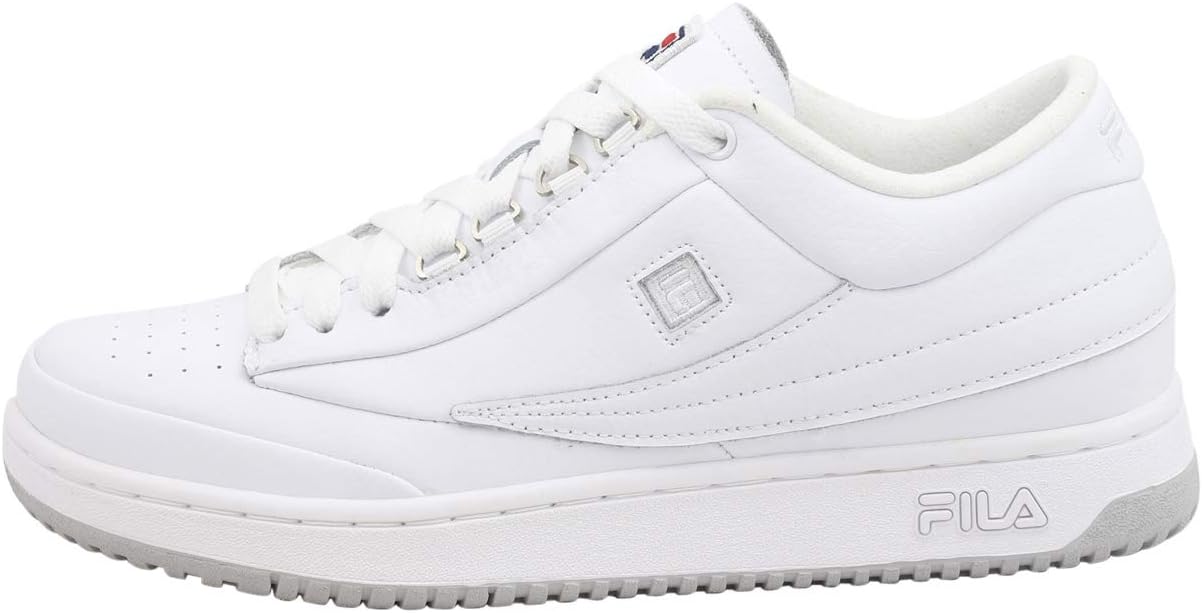 Кроссовки Fila мужские T-1-Mid-Premio белые с синим, высокие, белый/синий — фото 3