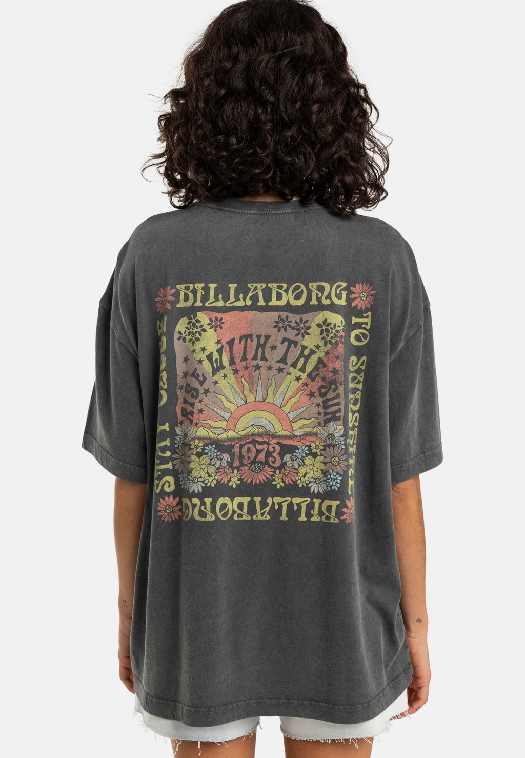 

Футболка с принтом Billabong, черный