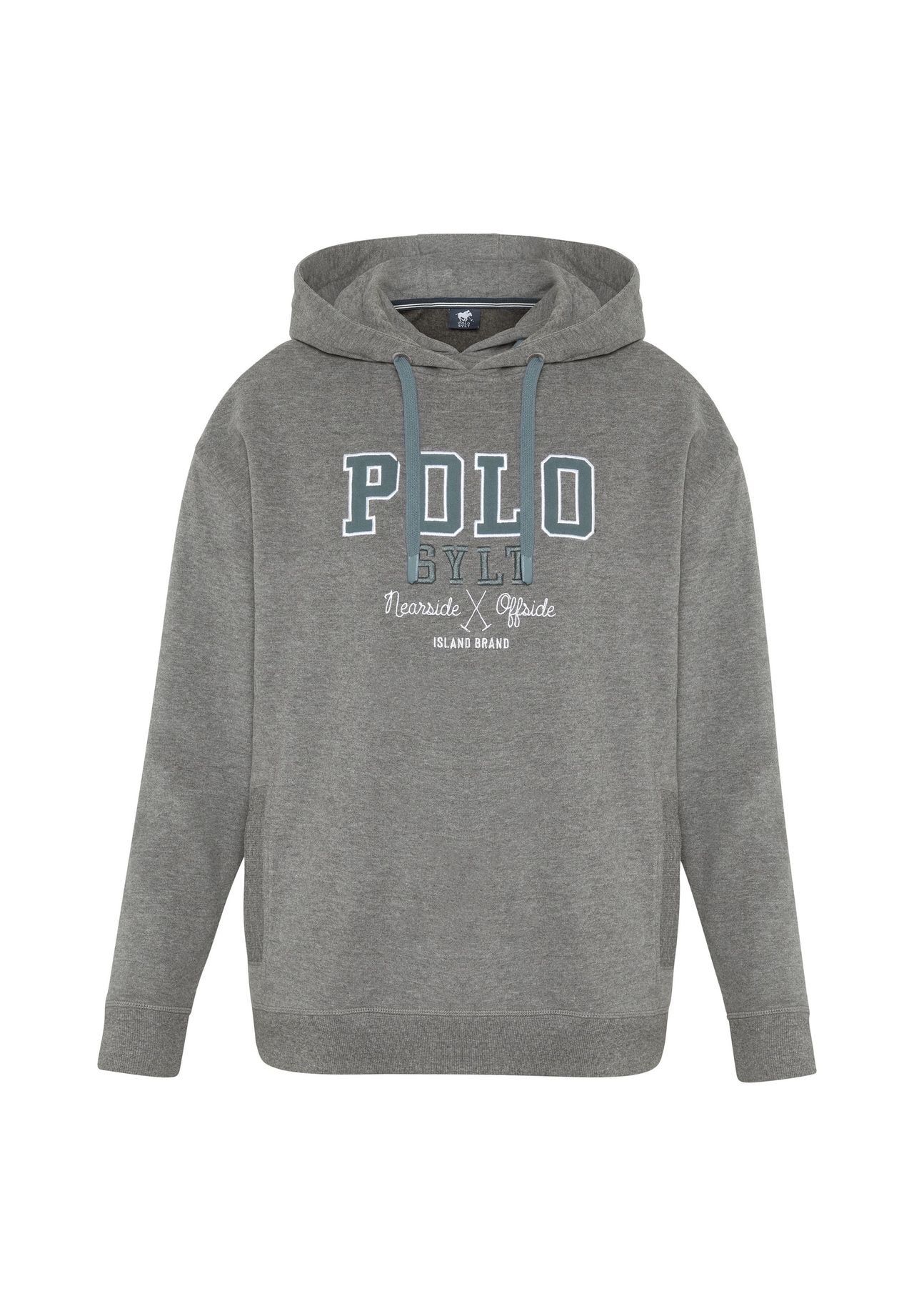 

Толстовка с надписью на этикетке POLO SYLT, цвет 18-5102m Medium Melange