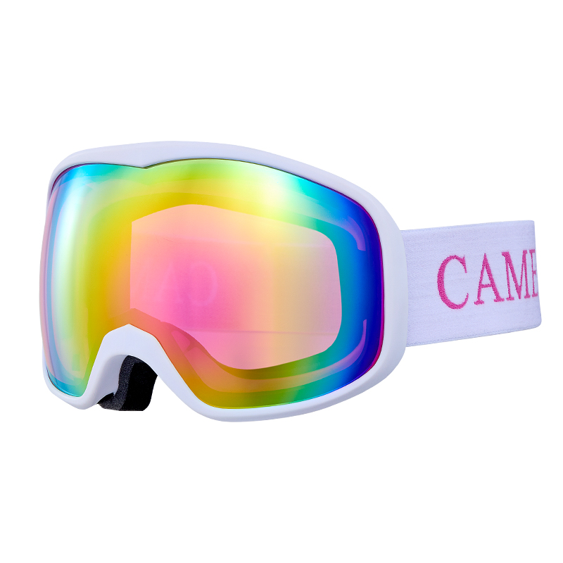 

Антизапотевающие ветрозащитные унисекс лыжные очки CAMEL, белый, Розовый, Антизапотевающие ветрозащитные унисекс лыжные очки CAMEL, белый