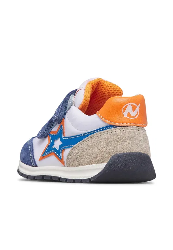 Туфли детские Crumi vl. baby shoes Naturino, голубой-белый — фото 4