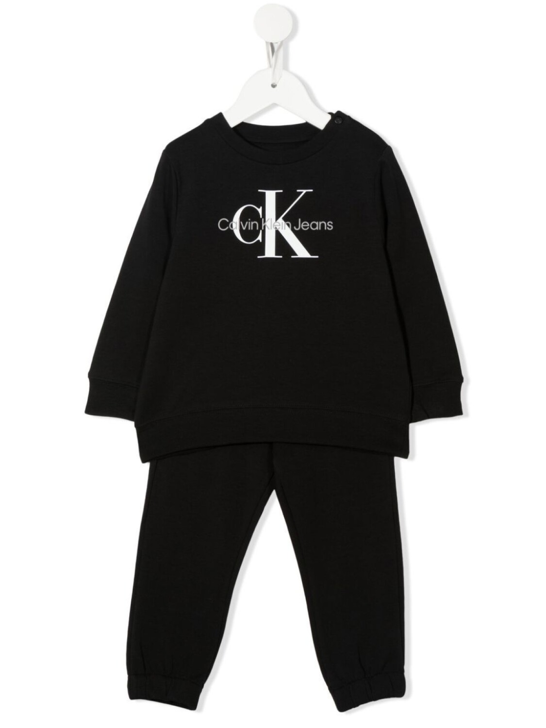 

Спортивный костюм с логотипом Calvin Klein Kids, черный