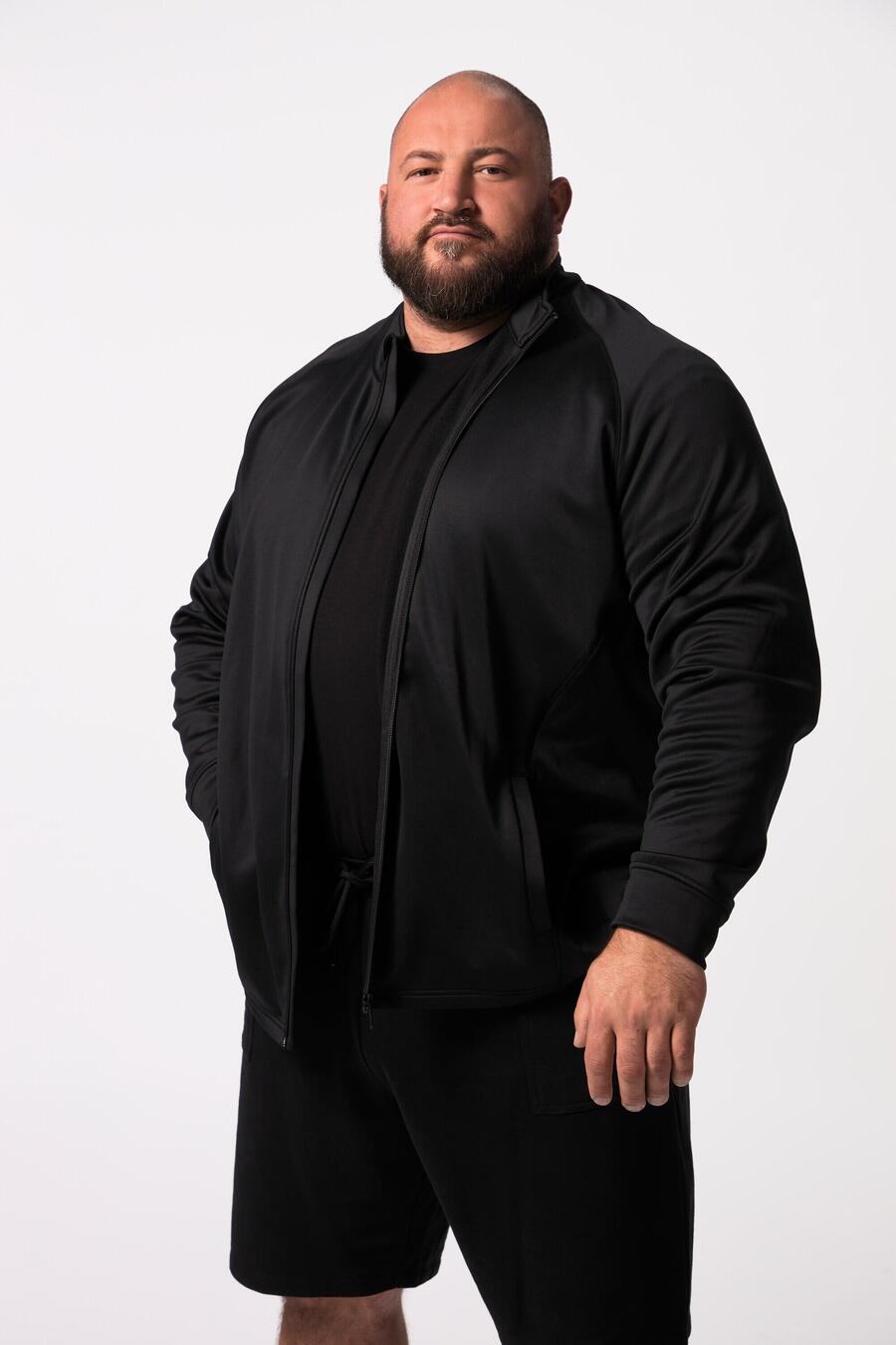 

JAY-PI Мужская толстовка Iron Anvil FLEXNAMICВ Fitness x DK с воротником-стойкой