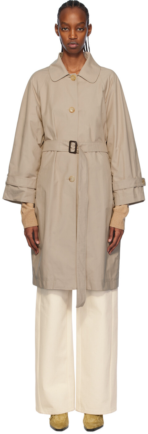 

Бежевый тренч-тренч Max Mara, цвет Beige