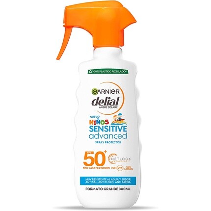 

Защитный спрей Kids Sensitive Advanced Spf50+ 300 мл, Garnier