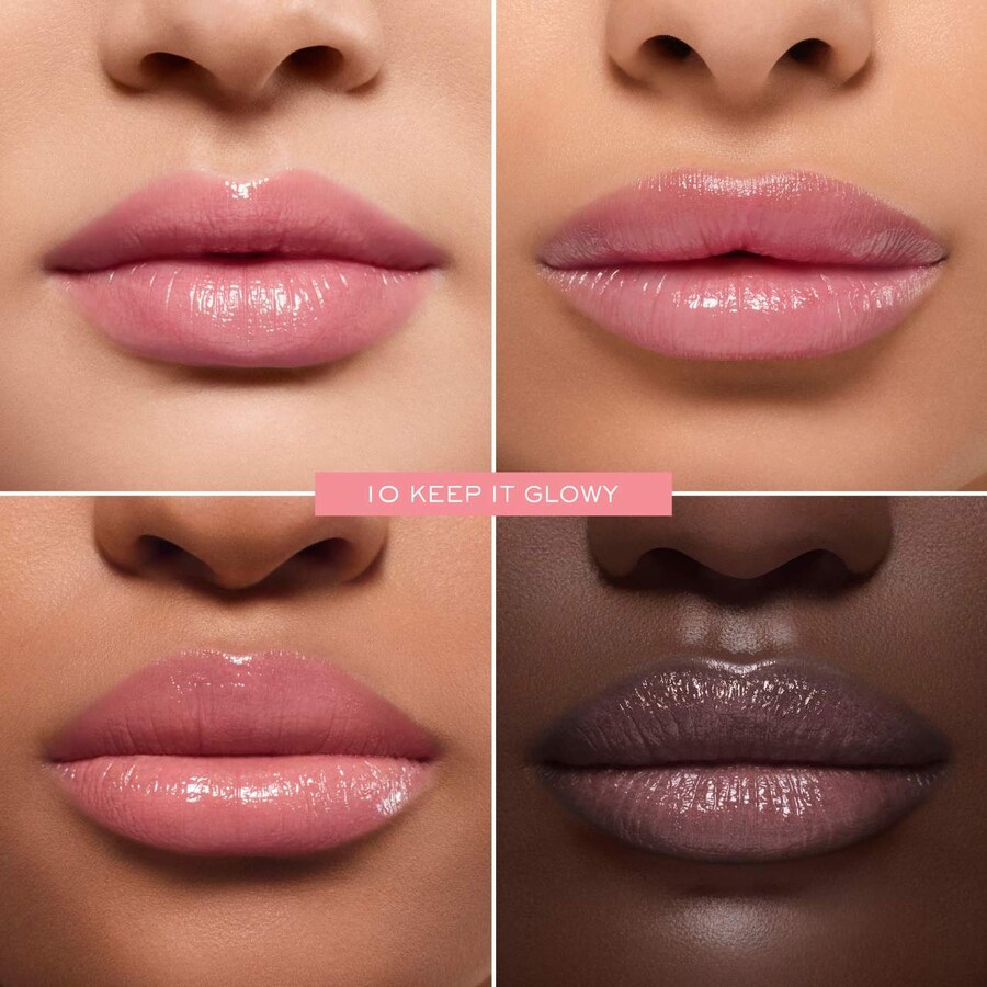 Увлажняющий бальзам для губ Lip Idôle Squalane-12 Butterglow Lancôme, 0.1 oz /2.8 g, 10 Keep It Glowy — фото 3