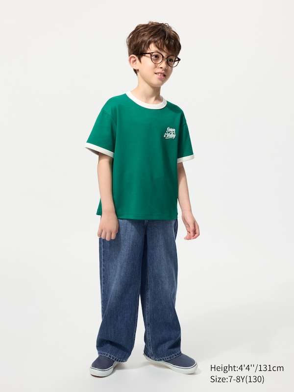 Хлопковая футболка AIRism с графикой Uniqlo, 55 green — фото 2