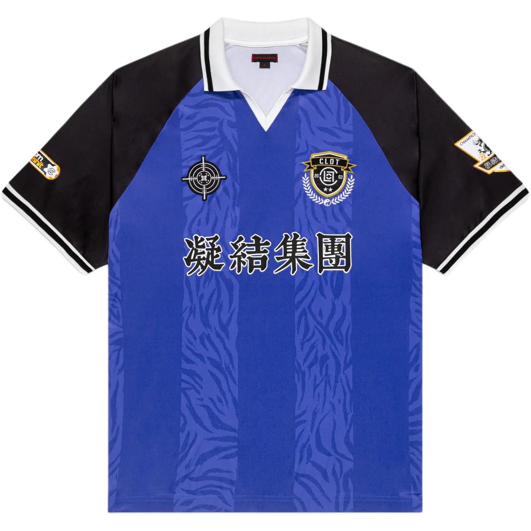 

Лондон limited ss25 теннисный топ unisex CLOT, синий