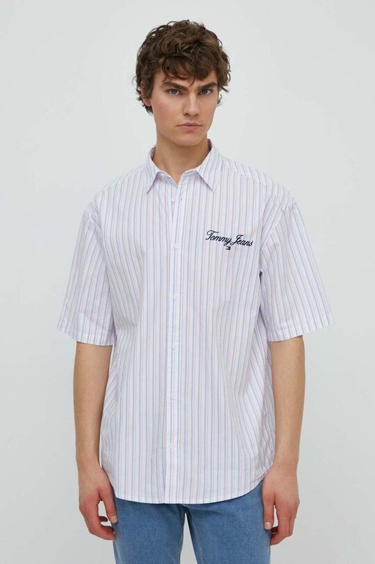 

Хлопчатобумажная рубашка Tommy Jeans, белый