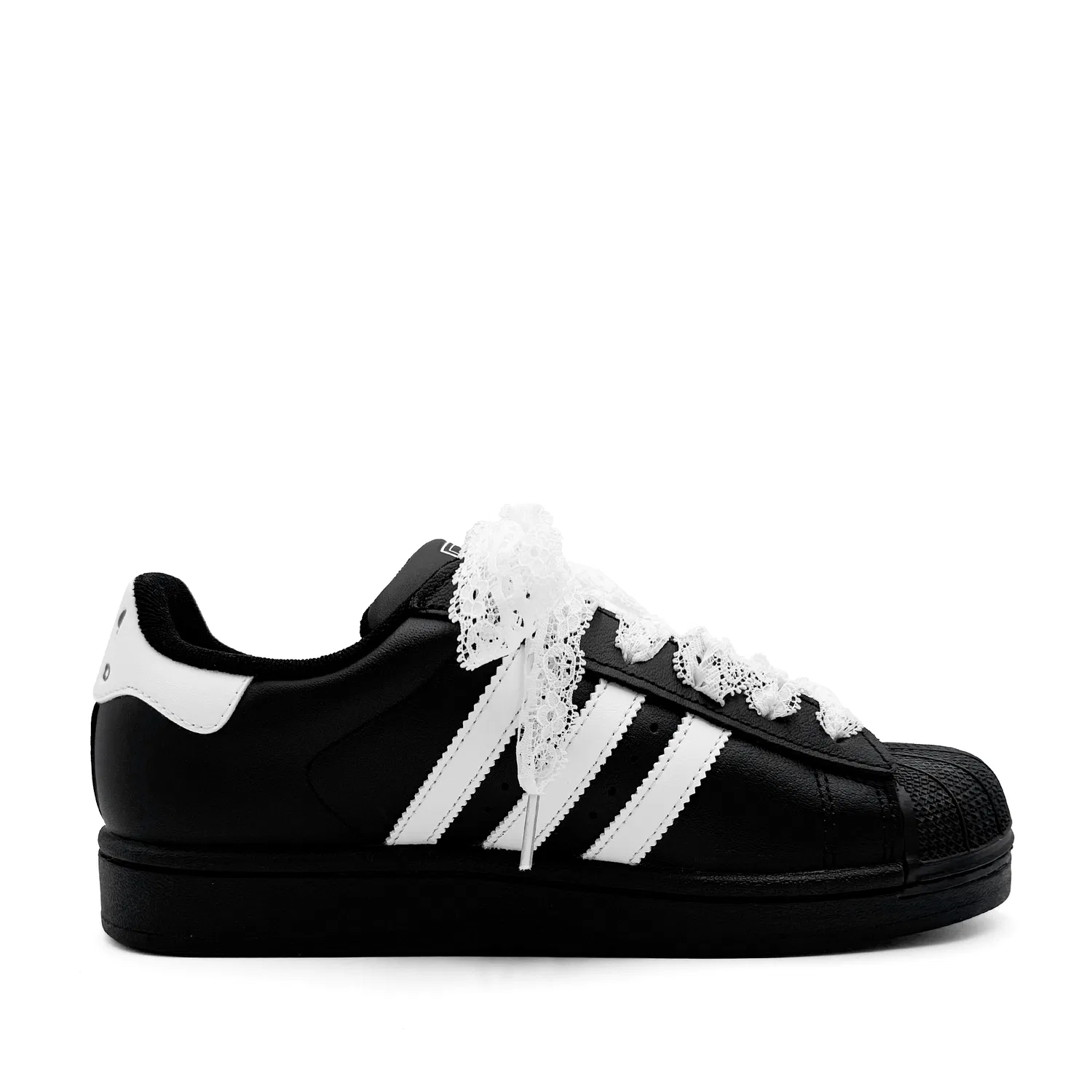 Кроссовки детские Superstar 2 Dancing Butterfly Adidas Originals черный — фото 3
