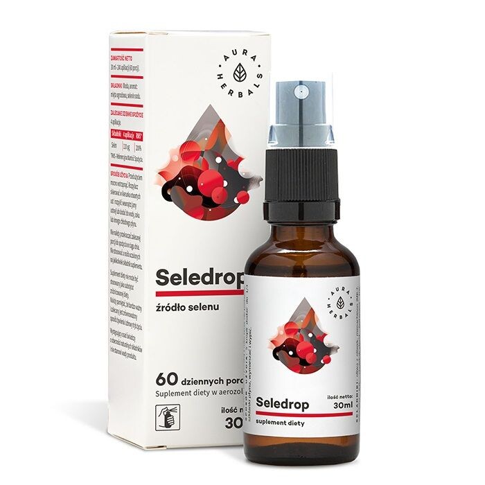 

Селен аэрозоль Aura Herbals Seledrop Aerozol, 30 мл
