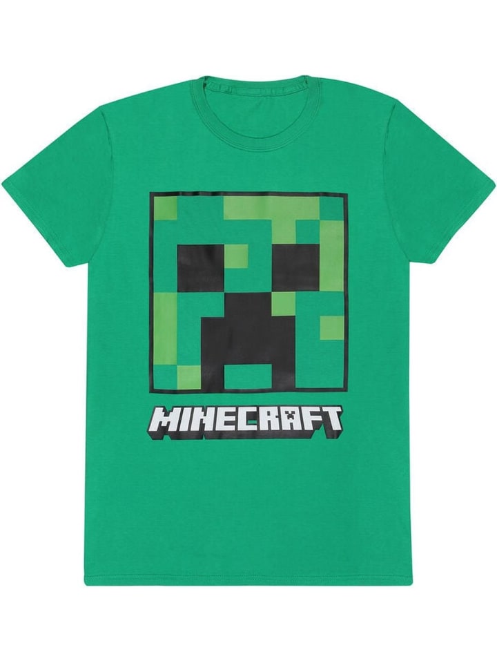 

Футболка Minecraft, зеленый