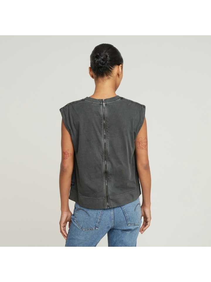 

Топ G-Star Raw, цвет dk black gd