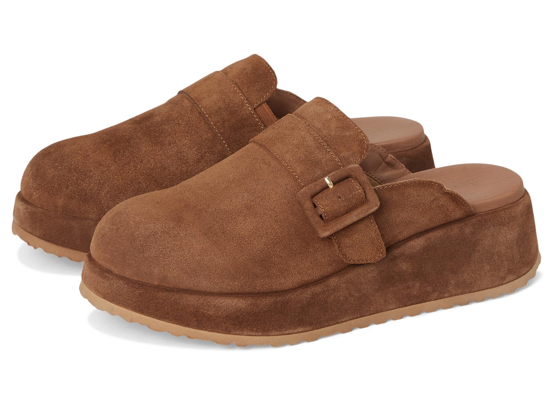 Тапочки Seychelles Come Together II Mule, цвет Brown Suede