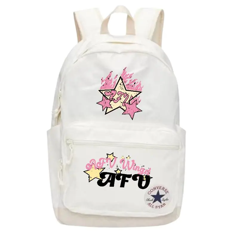 

Полиэстеровый рюкзак обычный унисекс белый Converse, гитара