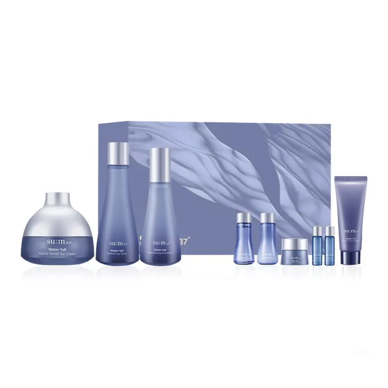 

SU:M37° Su m37° blue buff water ripple набор для ухода за кожей увлажняющий, питающий и очищающий 2