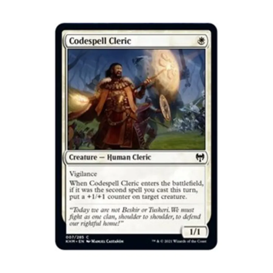 

CCG Священник кодового заклинания (клавиша C), MTG - Kaldheim