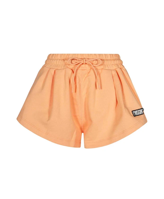 

Хлопковые шорты с эластичным поясом Msgm, оранжевый