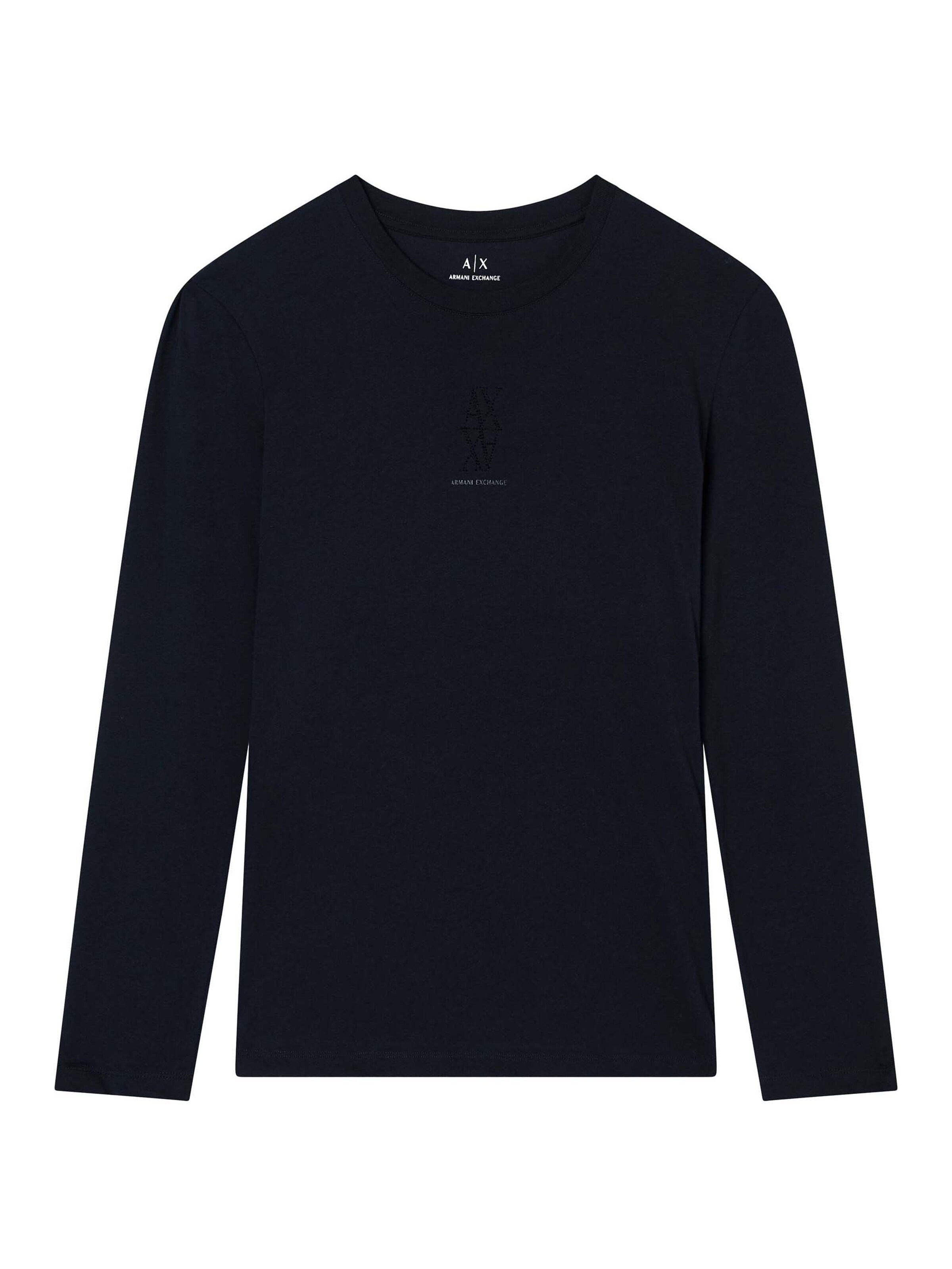 

ARMANI EXCHANGE Лонгслив в черном цвете