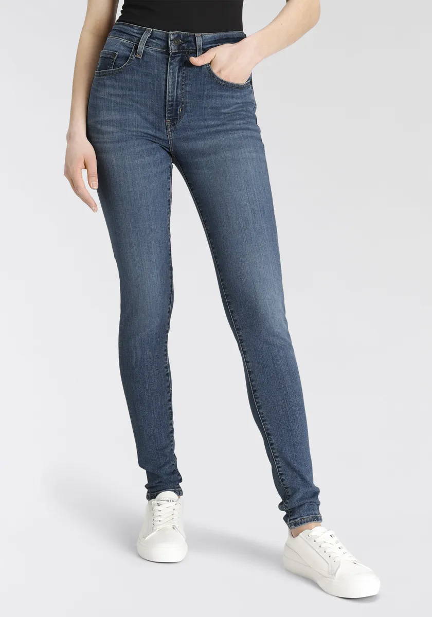 

Джинсы Levi's скинни "721 High Rise Skinny" с высоким поясом, цвет Mid Worn In Indigo Blue