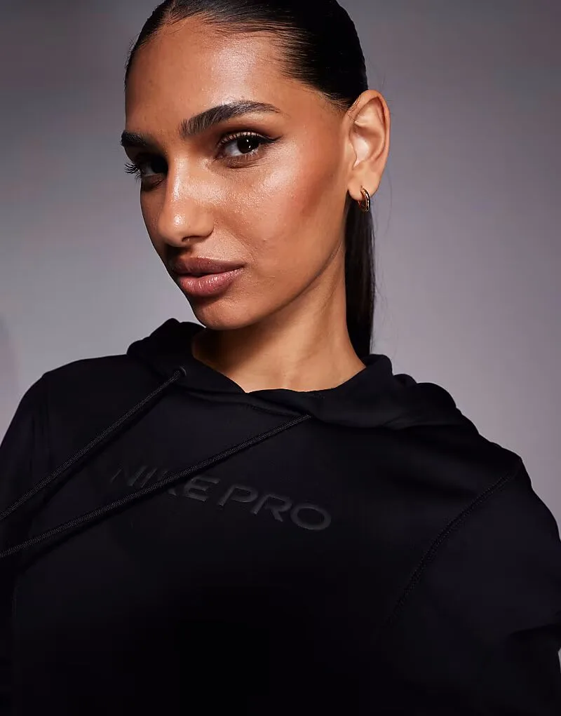 Nike Training Худи Nike Pro Training черного цвета — фото 4
