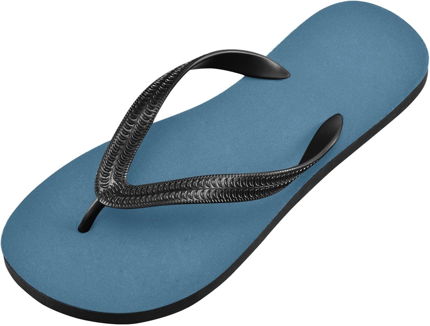 

Лазурные шлепанцы, пляжные сандалии-вьетнамки, резинескользящие летние тапочки для женщин и мужчин, для прогулок Sinestour, голубой