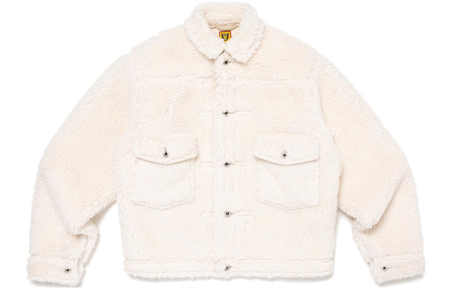 

Куртка с вышитым сзади логотипом Human Made, цвет Light Brown
