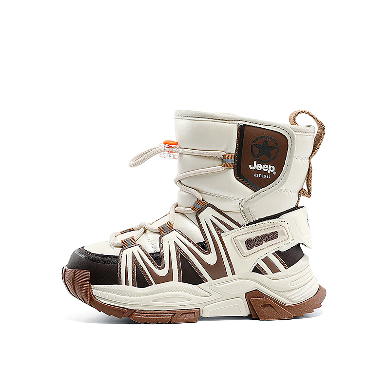 

Jeep Высокие зимние ботинки Beige Brown для детей