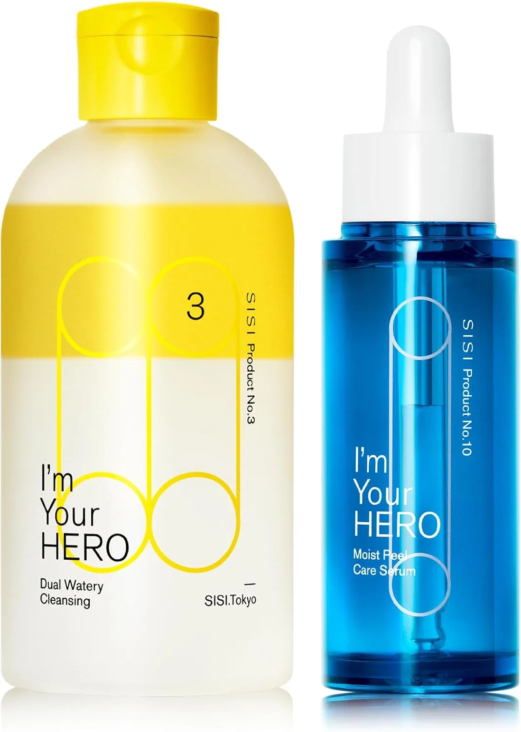 Набор Sisi — Для пилинга Moist Peel Care Serum с бергамотом, набор с I'm Your Hero, 2 шт