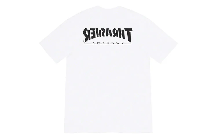 Футболка Thrasher Game Supreme, розовый красный — фото 4