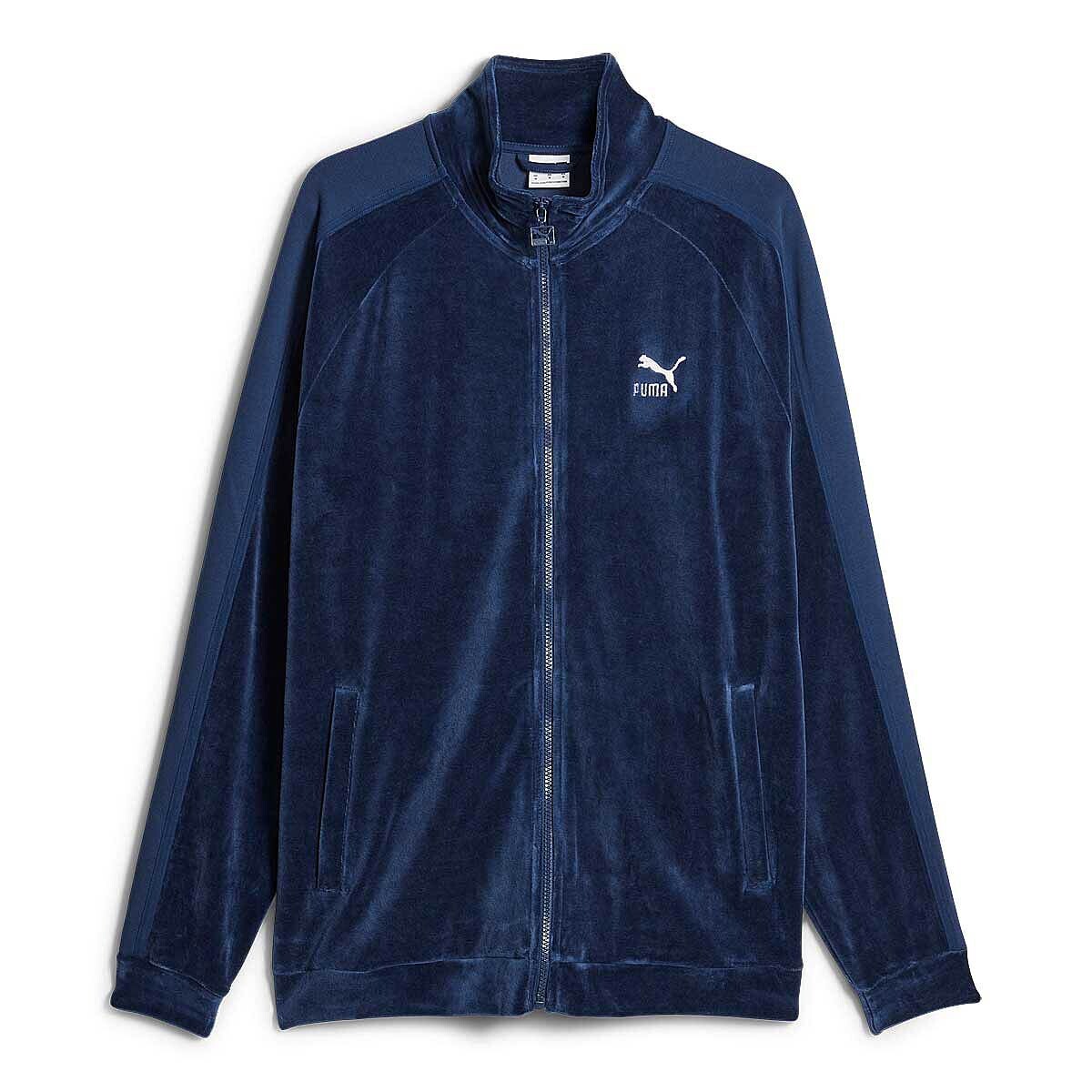 

Тренировочная куртка T7 Velour Track Jacket Puma, цвет Blau