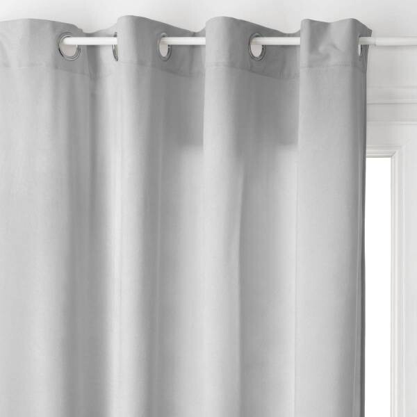 

Штора с люверсами Atmosphera Créateur d'intérieur LILOU, 1x260x140 см, серый