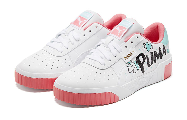 Кеды PUMA Cali Unicorn K Shoes White/Green/Pink 381928-01 — фото 3